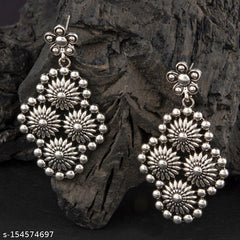 long black earrings